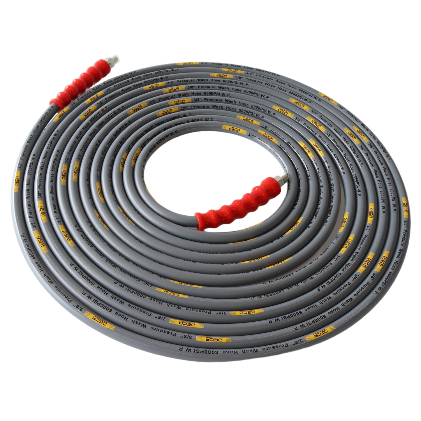DECA Pressure Washer Hose 3/8" Double Wire 6000 PSI (50/100FT)