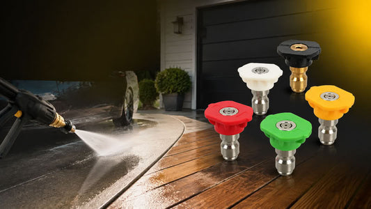 How to Choose the Right Pressure Washer Nozzle for Every Surface