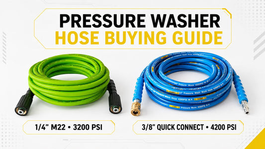 How to Choose the Right Pressure Washer Hose: 2026 Buying Guide