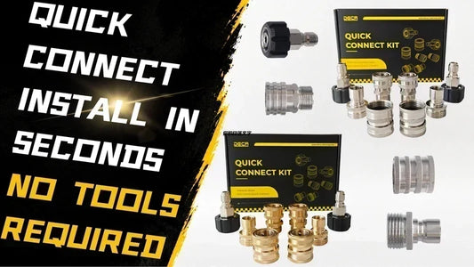 How to Install a Pressure Washer Quick Connect Kit