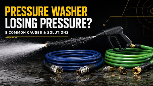 Pressure Washer Losing Pressure? 8 Common Causes and Solutions