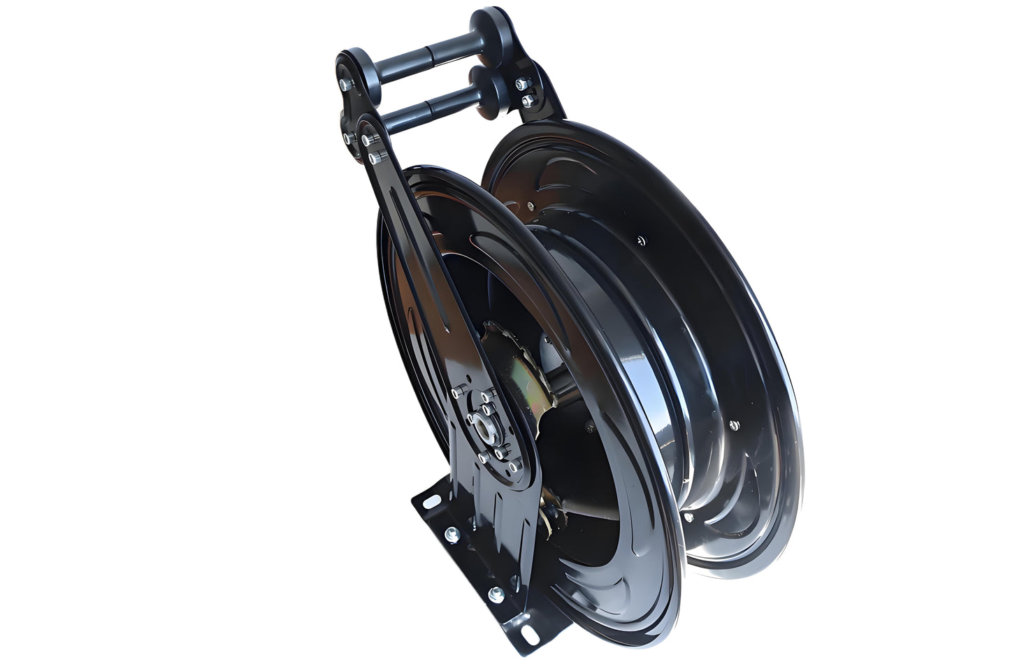 DECA Retractable Pressure Washer Hose Reel – Heavy-Duty Wall/Floor Mount, 30FT/50FT/80FT Options