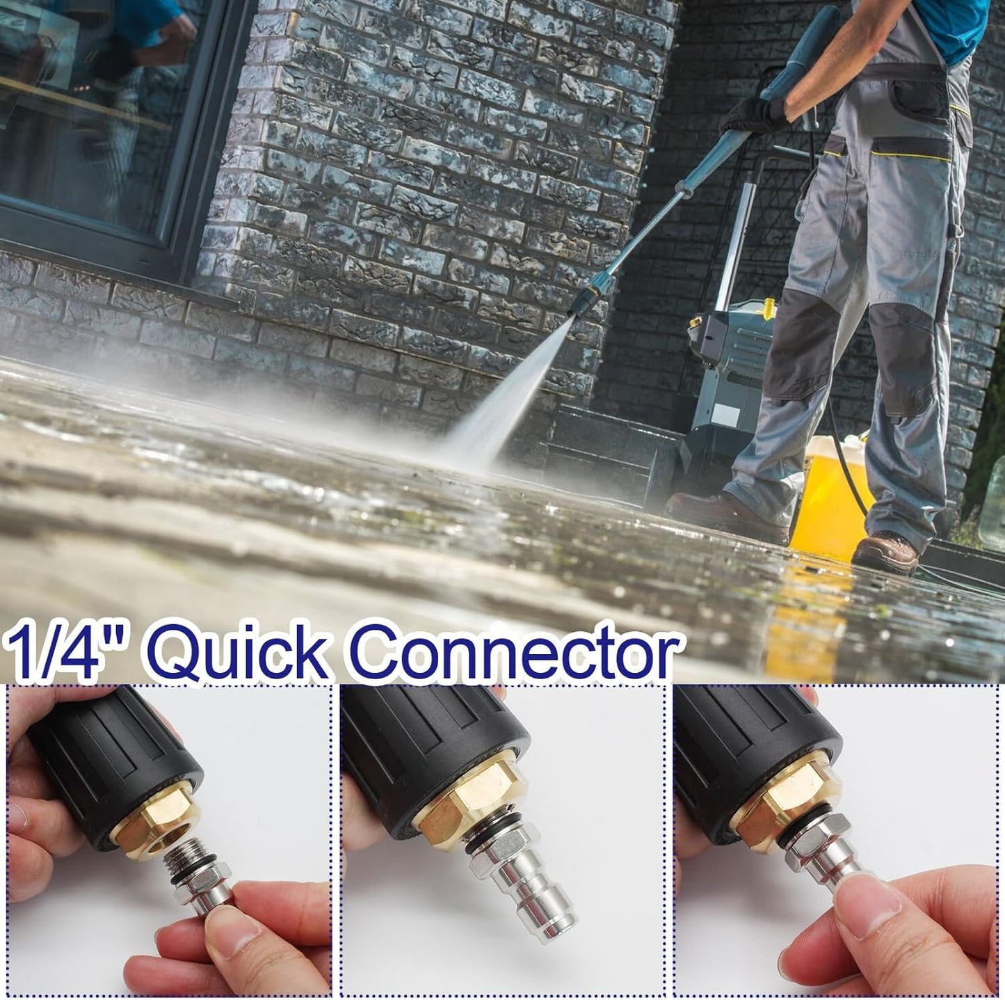 DECA High-Performance Turbo Nozzle – 3200 PSI/4200 PSI options