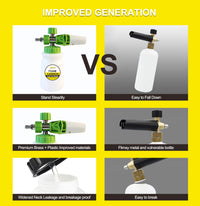 Wide Mouth Foam cannon