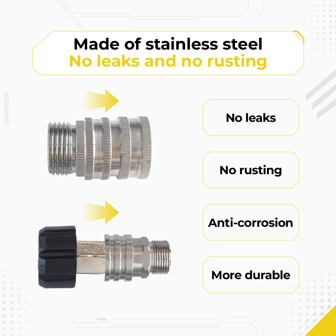 Stainless and Brass Quick Connect Kit