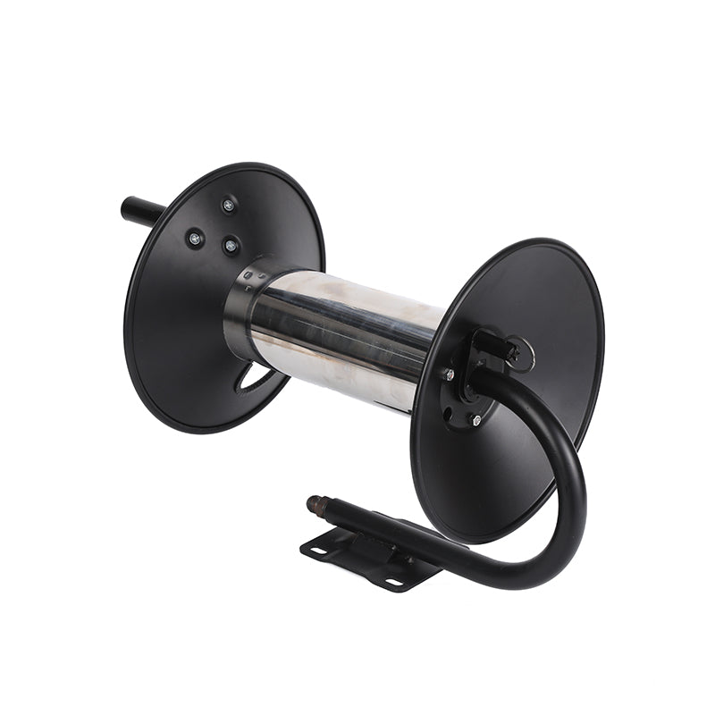 DECA Pressure Washer Hose Reel Hand-Crank Rewind– 100/150FT Capacity
