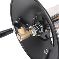 DECA Pressure Washer Hose Reel Hand-Crank Rewind– 100/150FT Capacity